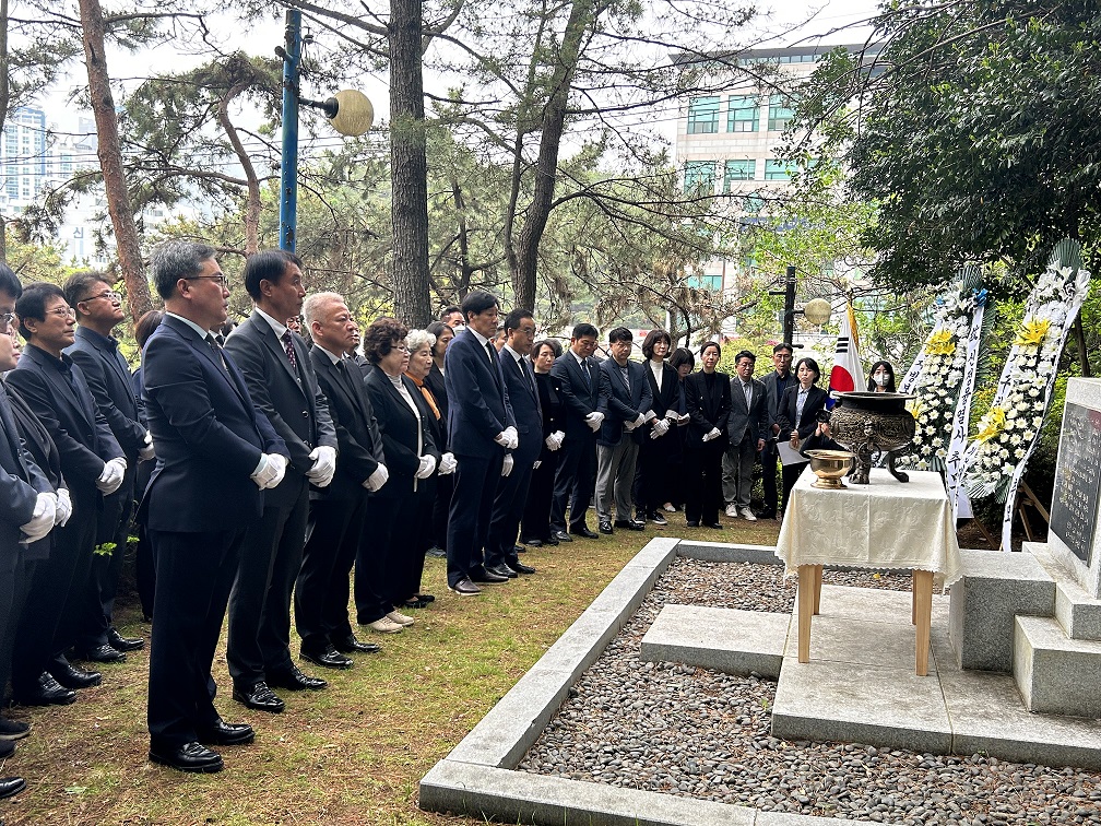 제63주년 4.19혁명 기념 신정융 열사 추모 행사 3