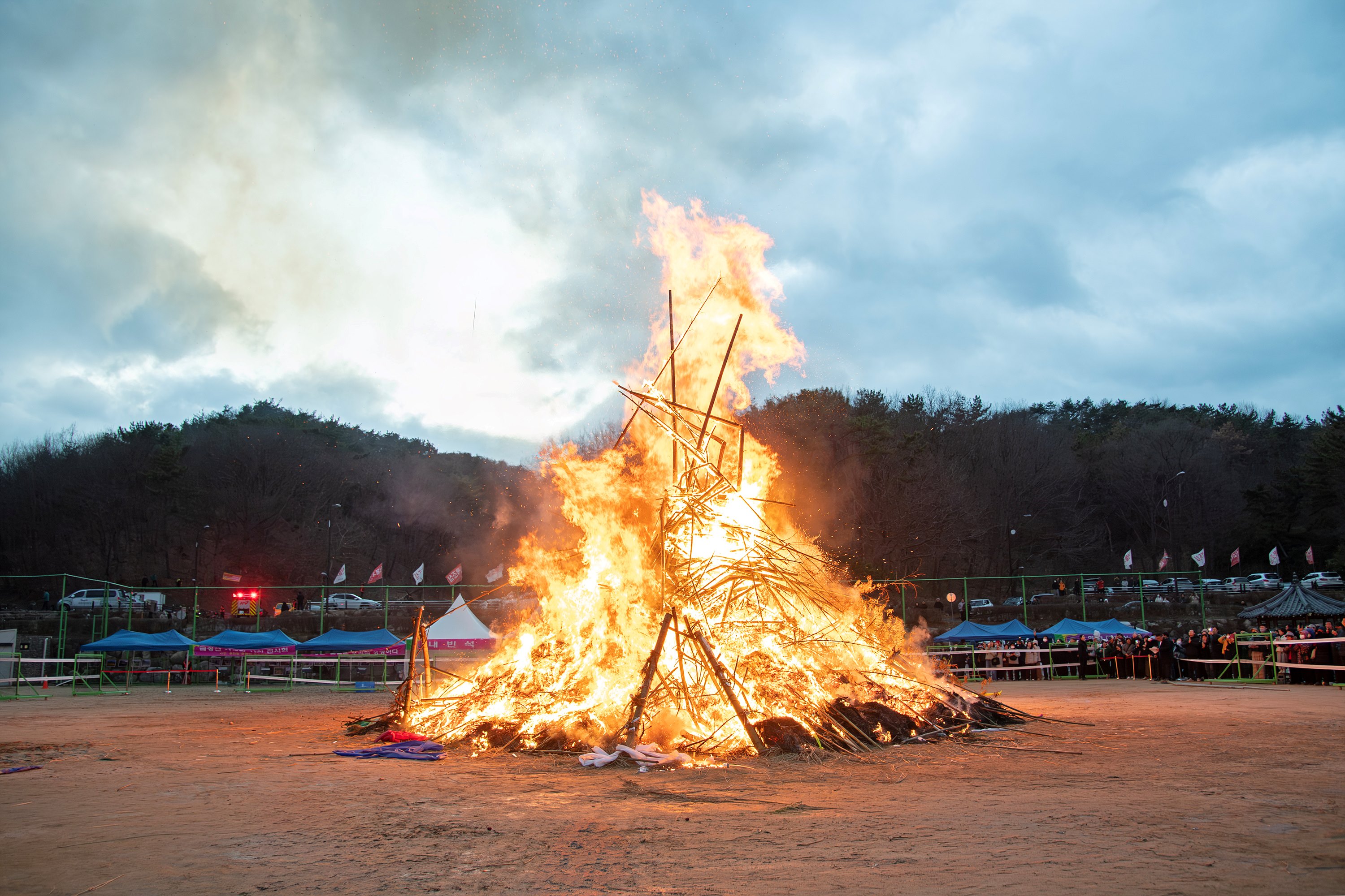 정월대보름 기원제 및 달집태우기 3